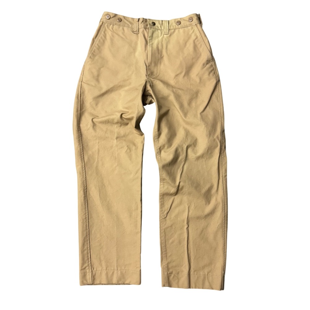 Filson Style 79 Dry Tin Cloth Pants Made in USA Tan 30x29*